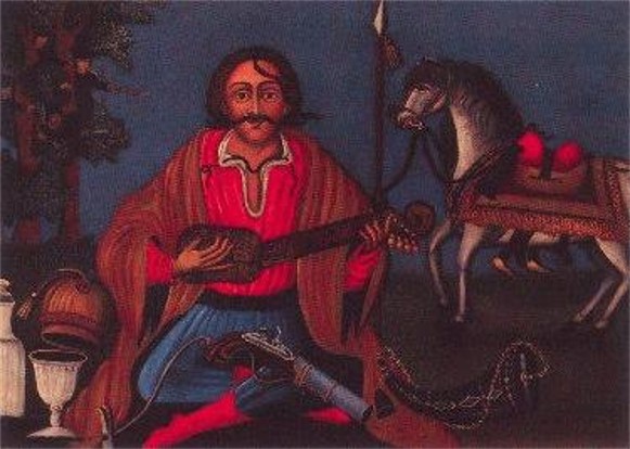 Image - A Kozak-Mamai painting.